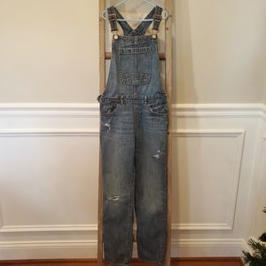 EUC GAP Kids Denim Overalls. Size XL